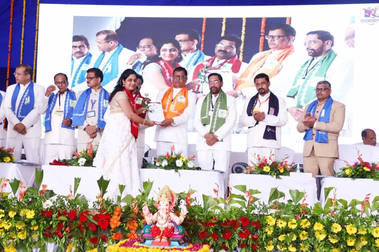 BIT faculty felicitation on stage